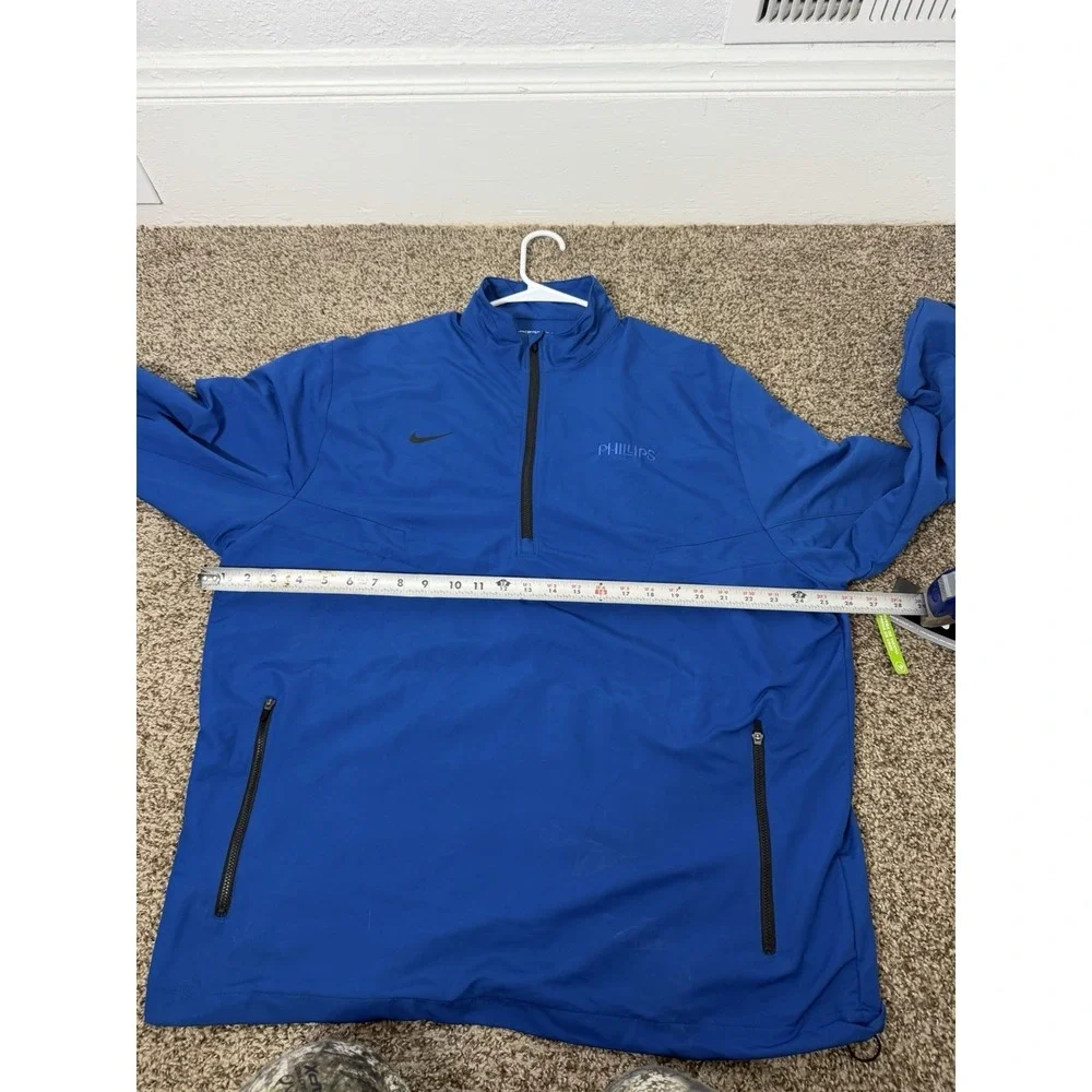 Nike PGA Golf Windbreaker Jacket Promo‎ Pullover Broadsoft Mens XL NEW Blue